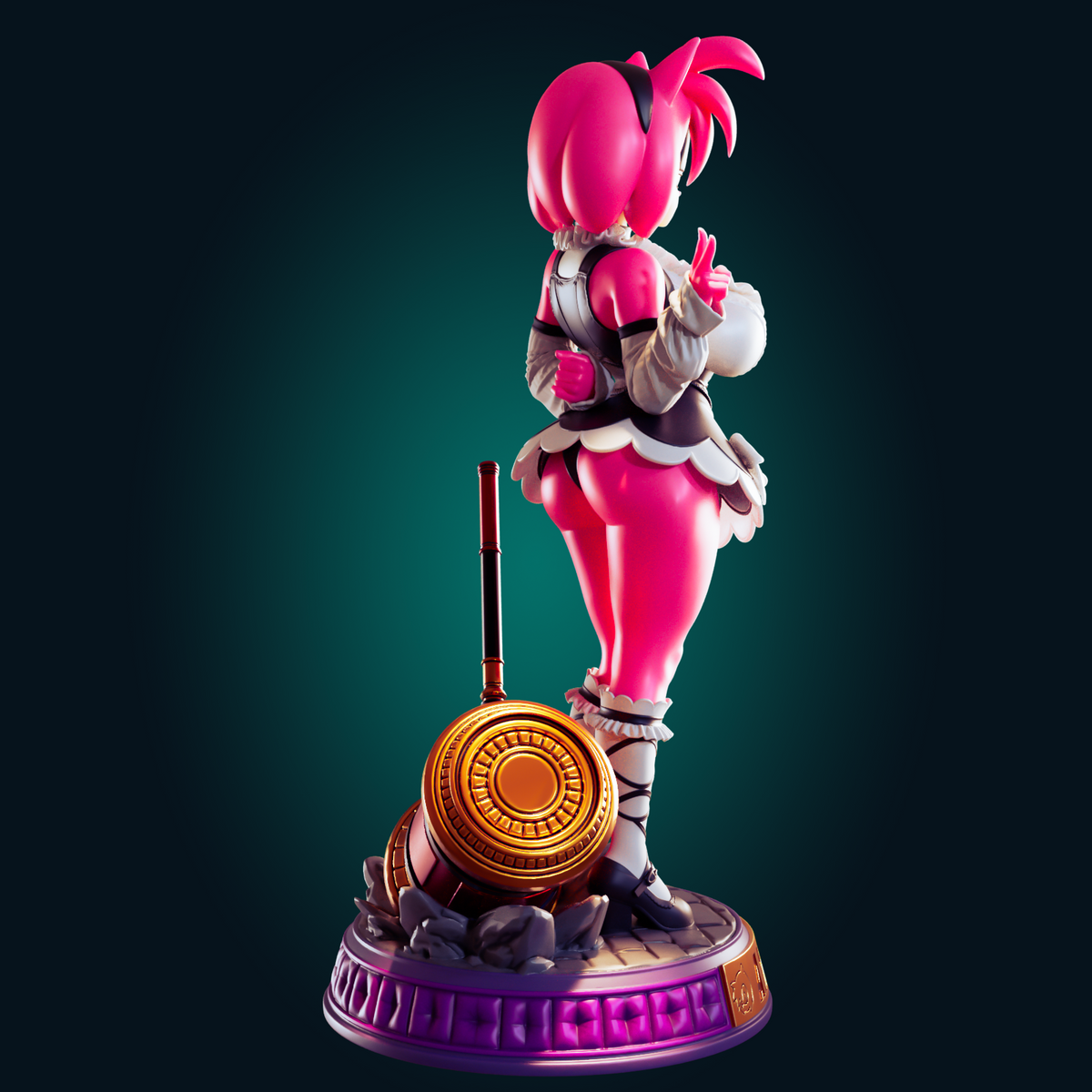 Amy Rose Goth Girl - Garage Kit – Kaiju Studios