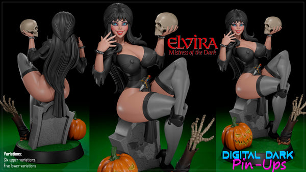 Elvira Mistress of Darkness - Garage Kit