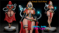 Female Tech Priest - Garage Kit