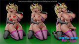 Princess Peach and Bowsette diorama - Garage Kit