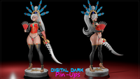 Yvrainy Step Daughter of Shades Pin-up Garage Kit