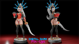 Yvrainy Step Daughter of Shades Pin-up Garage Kit
