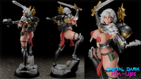 Battle Thick Sister  Pin-up Garage Kit