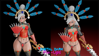 Yvrainy Step Daughter of Shades Pin-up Garage Kit