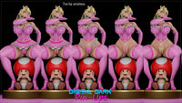 Princess Peach and Toad - Garage Kit