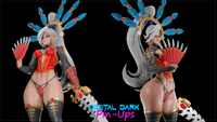 Yvrainy Step Daughter of Shades Pin-up Garage Kit