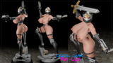 Battle Thick Sister  Pin-up Garage Kit