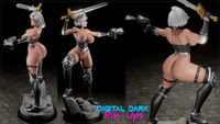 Battle Thick Sister  Pin-up Garage Kit
