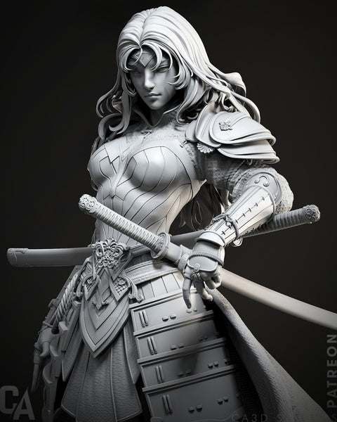 Samurai Wonder Woman Garage kit