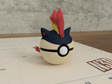 Quilava Pokemon 3D Printed Poke Ball