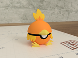 Pokemon Torchic 3D Printed Poke Ball