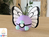 Pokemon Butterfree 3D Printed Pokeball