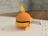 Pokemon Torchic 3D Printed Poke Ball