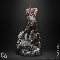 Kratos God of War Ragnarök Garage kit