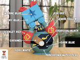 Pokemon x One Piece Golurk x Franky 3D Printed Poke Ball