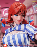 Fast Food Red Head  - Garage Kit