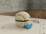 Omanyte Pokemon 3D Printed Poke Ball