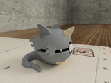 Rhydon Pokemon 3D Printed Poke Ball