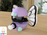 Pokemon Butterfree 3D Printed Pokeball