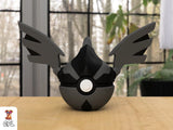 Zekrom Pokemon 3D Printed Poke Ball