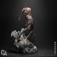 Kratos God of War Ragnarök Garage kit