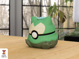 Pokemon Mosslax 3D Printed Poke Ball