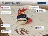 Quilava Pokemon 3D Printed Poke Ball
