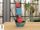 Pokemon x One Piece Golurk x Franky 3D Printed Poke Ball