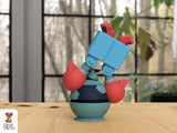 Pokemon x One Piece Golurk x Franky 3D Printed Poke Ball