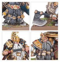 Warhammer The Old World: Dwarfen Mountain Holds: Dwarf Lords w/Shieldbearers