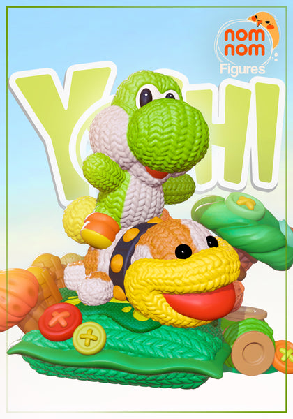 Chibi Yoshi - Yoshis Woolly World Garage Kit