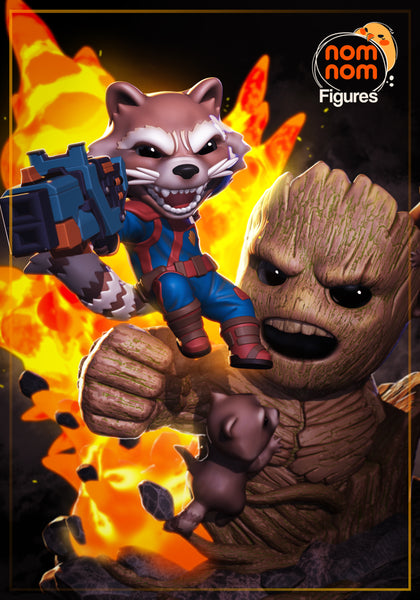 Chibi Rocket - Guardians of the Galaxy Garage Kit