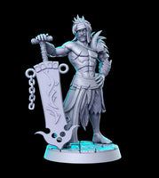 Jecht - JRPG Series 3D Printed Miniature
