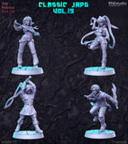 Classic JRPG  3D Printed Miniature