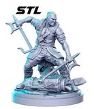 Death Match  3D Printed Miniature