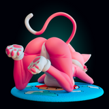 Cat Peach Cute Cat - Garage Kit