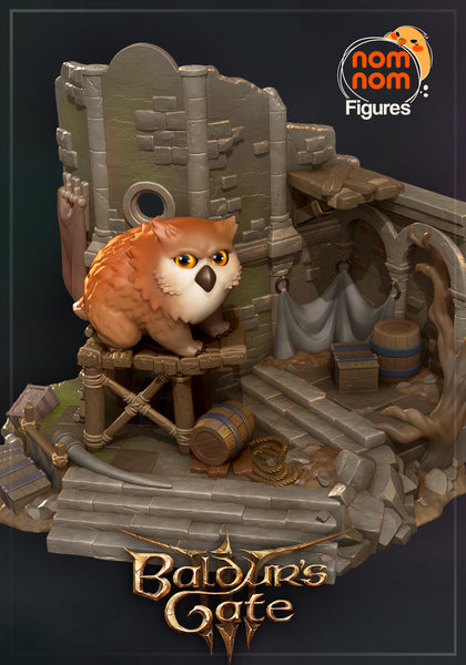 Chibi OwlBear - Baldurs Gate 3 Garage Kit