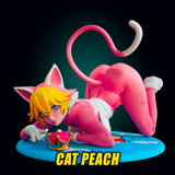 Cat Peach Cute Cat - Garage Kit