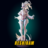 Reshiram Legendary Pokemon - Garage Kit