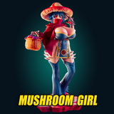 Monster Mushroom Girl - Garage Kit