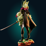 Samurai Meowscarada Pokemon - Garage Kit
