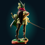 Samurai Meowscarada Pokemon - Garage Kit