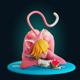 Cat Peach Cute Cat - Garage Kit