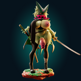 Samurai Meowscarada Pokemon - Garage Kit