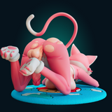 Cat Peach Cute Cat - Garage Kit