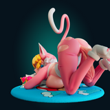 Cat Peach Cute Cat - Garage Kit