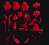 Reshiram Legendary Pokemon - Garage Kit