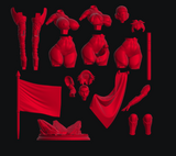 HellDiver Girl - Garage Kit