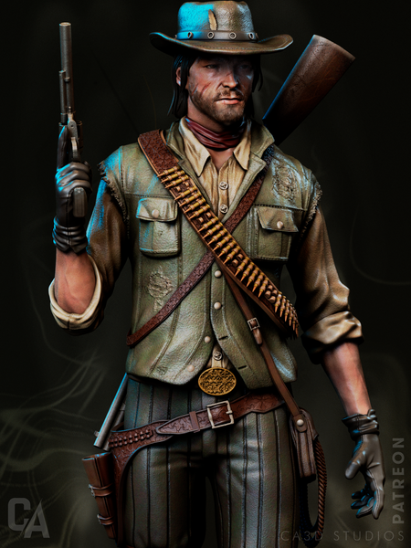 John Marston  Red Dead Garage kit