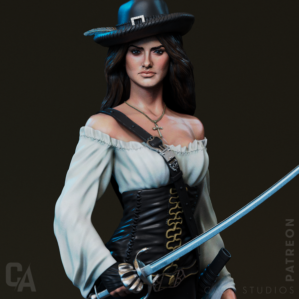 Angelica Teach Caribbean Pirate Garage kit